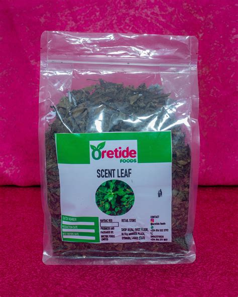 Scent Leaf (100g) – Oretide Foods – Nigeria’s Online Store for Shopping ...