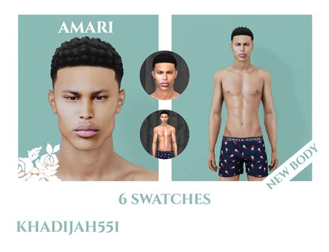 Amari Skin Overlay | Patreon Sims 4 Body Mods, Sims 4 Mods, Sims 4 Cc ...