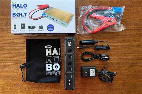 Halo Bolt Portable Charger/Jump Starter Review: A Powerful Power Bank