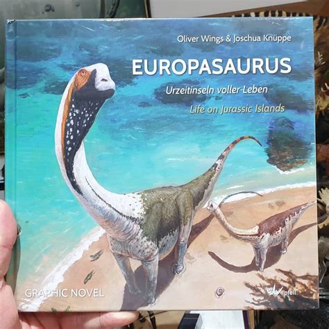 Darren Naish on Instagram: “The new #Europasaurus book by Oliver Wings ...