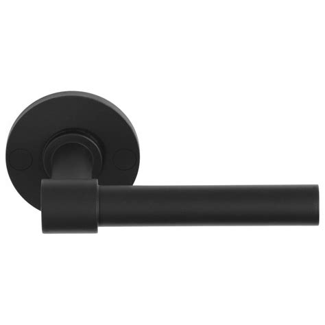 Door handle PBL15 / 50 - Matte black - Formani - Model ONE - Design by Piet Boon - Black Door ...