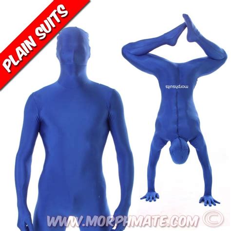 Morphsuit Blue Genuine Costume All Sizes Blue Morphsuits Blue Morphsuit New