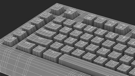 Alienware Pro Gaming Keyboard AW768 - 3D Model by frezzy