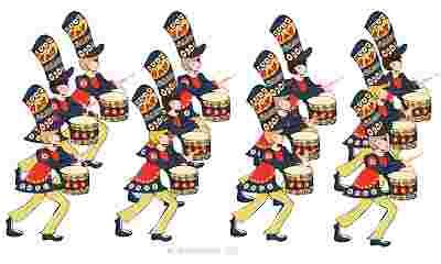 twelve drummers drumming clipart 10 free Cliparts | Download images on Clipground 2024