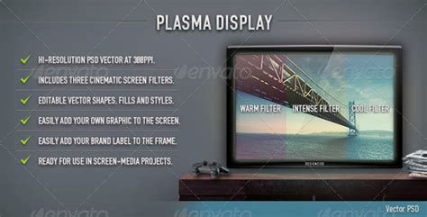 Plasma Display | GraphicRiver