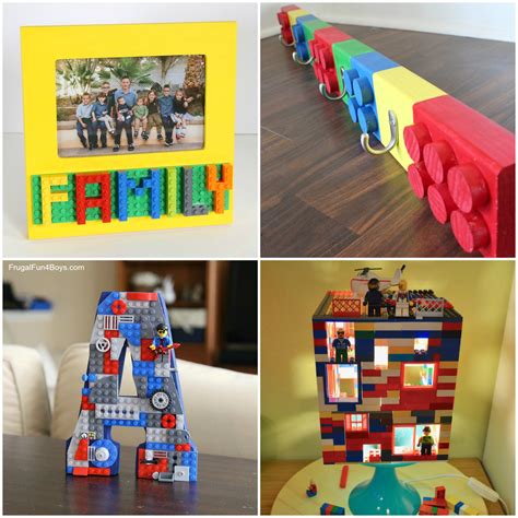 Awesome DIY LEGO Crafts and Room Decor Projects - Frugal Fun For Boys ...