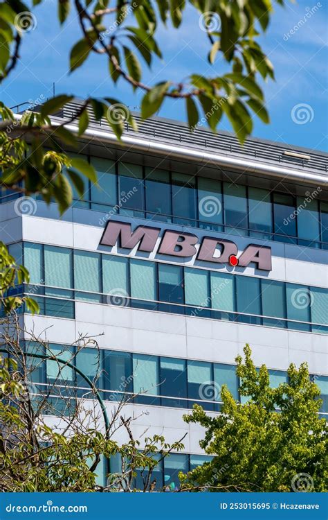 Exterior View of the Headquarters of MBDA, Le Plessis-Robinson, France ...