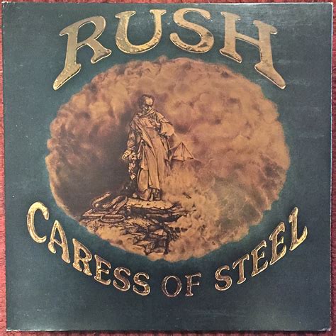 Nostalgipalatset - RUSH - Caress of steel LP 1975 SIGNED