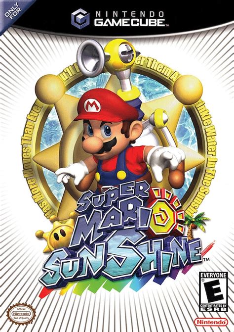 Super Mario Sunshine Gamecube BOX ART Poster 12x18 - Etsy UK