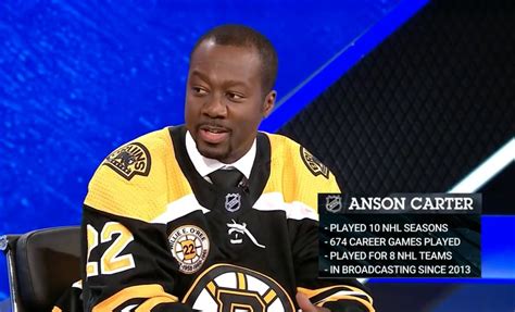 NHL on TNT analyst Anson Carter takes shot at Wild fans, reporters - Sports Illustrated ...