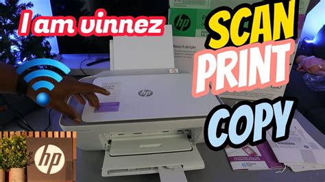 How To Scan , Print and Copy With HP Deskjet 2800e, 2700e All In One ...