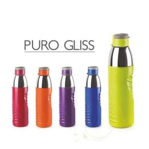 Plastic And Stainless Steel Cello Puro Gliss Insulated Water Bottle at Rs 116/piece in New Delhi