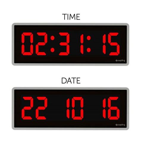 Sapling SBLG 3000 Series Wireless LED Clock » advance-NET