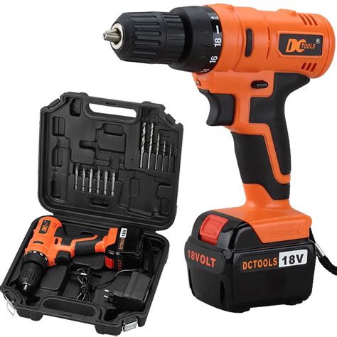 18V Power Tools Electric Drill Power Supply Nickel chromium Battery ...