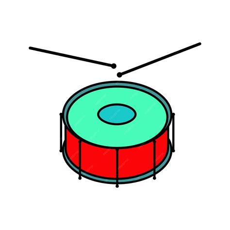 Premium Vector | Illustration vector graphic of snare drum