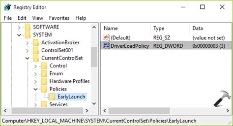 [How To] Disable Early Launch Anti-Malware Protection In Windows 10