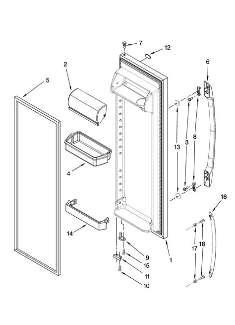 Refrigerators Parts: Amana Side By Side Refrigerator Parts