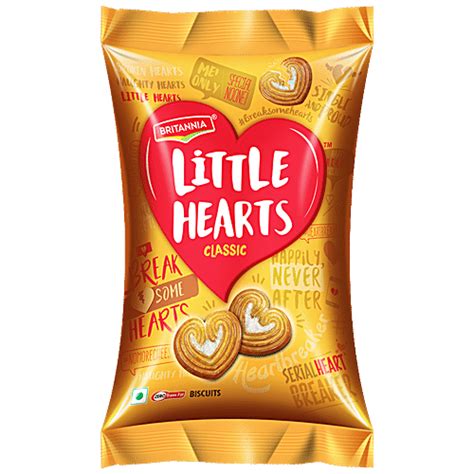 Buy Britannia Little Hearts Biscuits Online at Best Price of Rs 27.60 ...