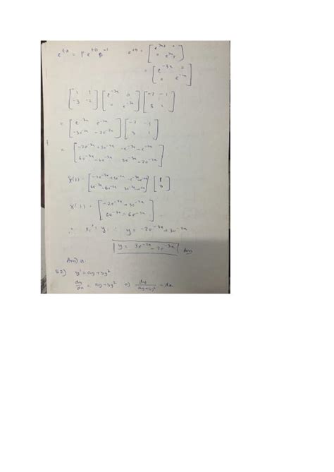 Numerical Methods for Differential Equations | Desklib