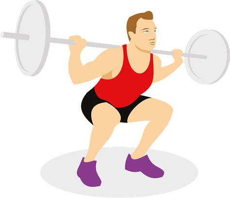 Weight lifter clipart. Free download transparent .PNG | Creazilla