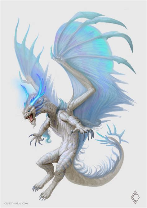 Light Dragon by CindyWorks on DeviantArt | Fantasy dragon art, Fantasy ...