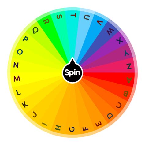 Letters | Spin The Wheel App