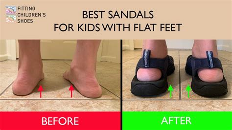 Sandals for Kids with Flat Feet - Supportive, Lightweight, and Flexible! - YouTube