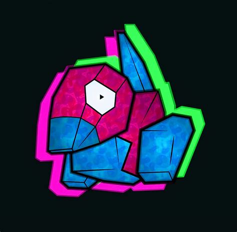 Porygon, Pokemon | Pokemon, Pokemon art, Art