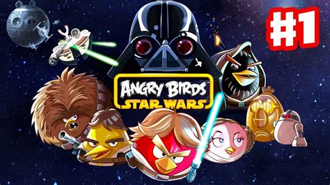 Angry Birds Star Wars - Gameplay Walkthrough Part 1 - Tatooine 3 Stars ...