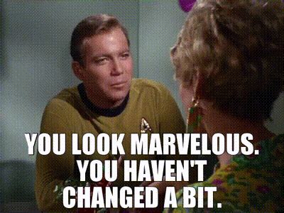 Trek Admiral James Tiberius Kirk You Look Marvelous GIF | GIFDB.com