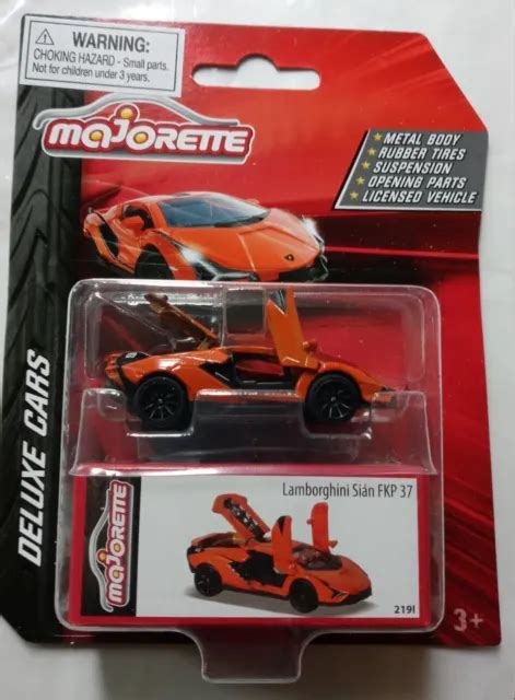 NEW MAJORETTE LAMBORGHINI Sian FKP 37 Orange 1/64 $12.95 - PicClick