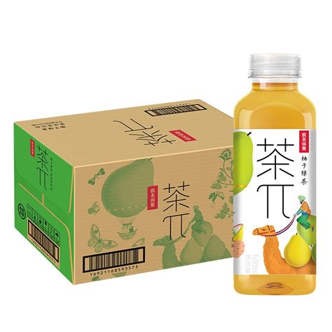 900ml茶π*柚子绿茶*12_农夫山泉_饮料_蚂蚁快送