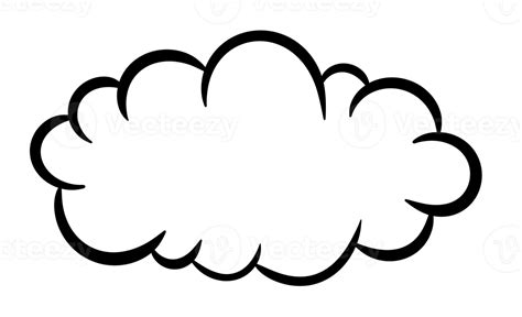 Cartoon Comic cloud. 18802706 PNG