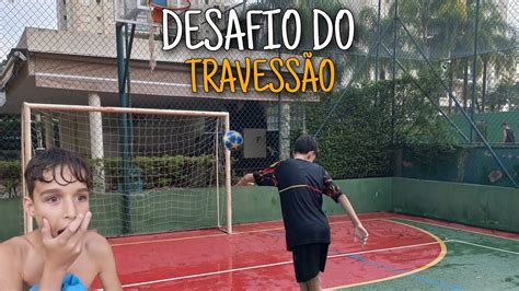 Desafio do Travessão na Chuva! 🔥 (ft. Pietro) - YouTube