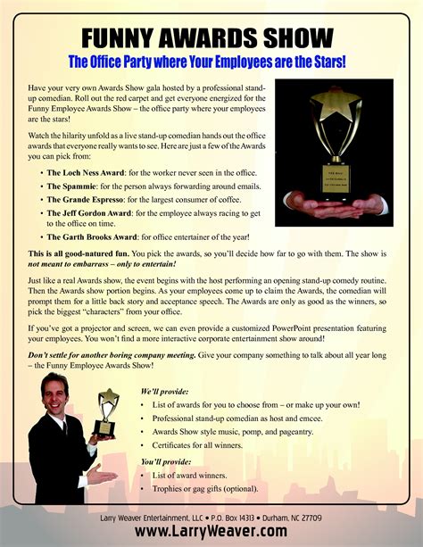 10 Perfect Funny Award Ideas For Employees 2024