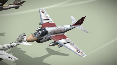 Grumman A-6 Intruder - Buy Royalty Free 3D model by NETRUNNER_pl ...