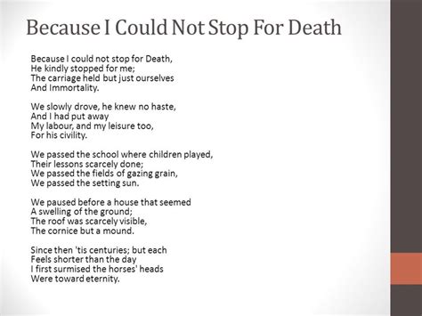 Sad Poems About Death