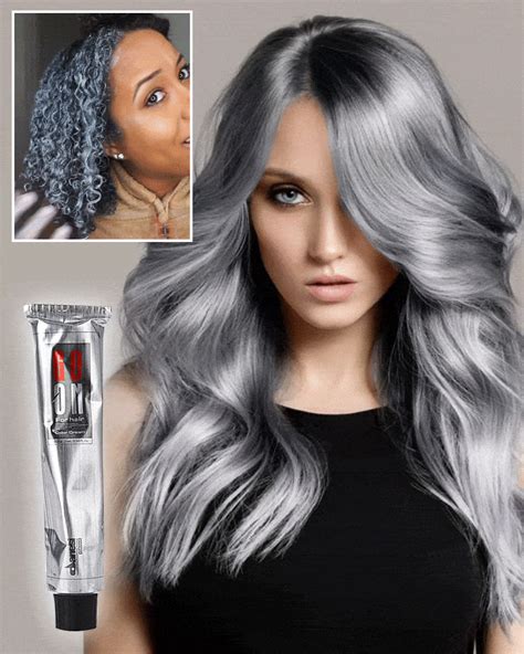 Grey Hair Dye Cream | Grey hair dye, Silver hair dye, Silver grey hair