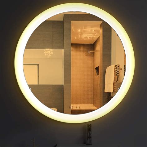 circle light mirror