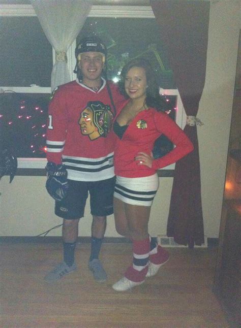 Chicago blackhawks Halloween costume | Couples costumes, Halloween ...