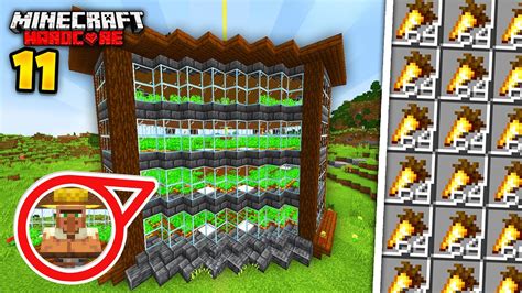 I BUILT AN AUTOMATIC GOLDEN CARROT FARM in Minecraft Hardcore 1.19 (#11 ...