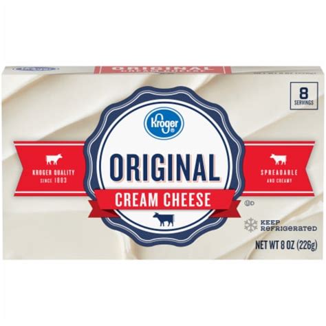 Kroger® Original Cream Cheese, 8 oz - Fred Meyer