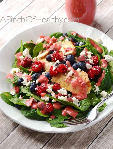 Raspberry Vinaigrette Dressing - A Pinch of Healthy