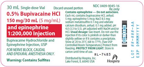 BUPIVACAINE HYDROCHLORIDE injection, solution BUPIVACAINE HYDROCHLORIDE ...