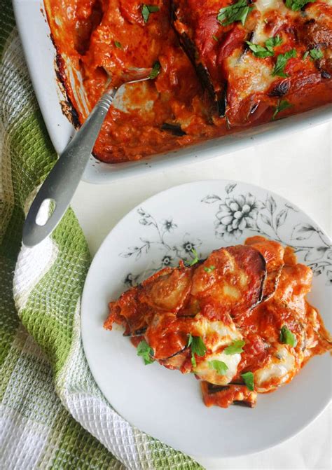 Easy Aubergine Parmigiana - My Gorgeous Recipes