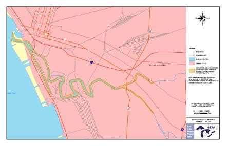 Buffalo River AOC Boundary Map - NYDEC