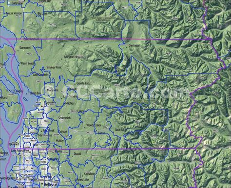 Snohomish County Zip Code Map | Printable Templates Free