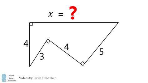 What Is The Side Length? – Mind Your Decisions