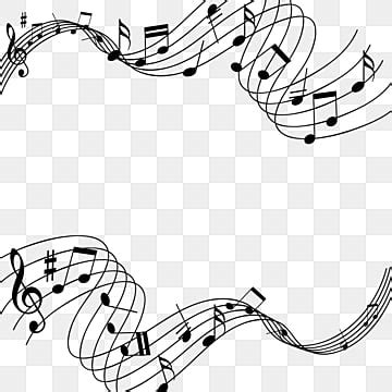 Music Notes Border PNG Transparent Images Free Download | Vector Files | Pngtree