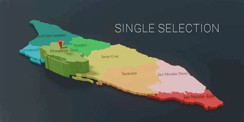 Aruba 8 Regions Map (3D Pre-Rendered Images) - Payhip